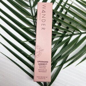 WANDER Beauty Upgraded Lashes Treatment Mascara JET BLACK Full Size Sealed Box